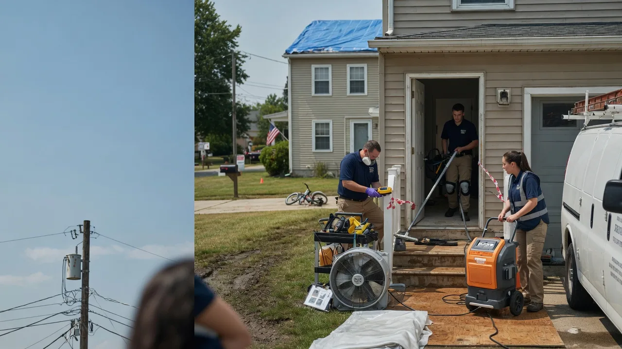 Water Damage Repair in Tunkhannock, PA near me
